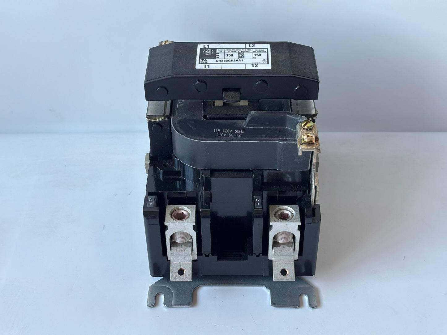 GE CR353GK2AA1 DP Contactor 3-Pole 150 A 120 V AC Coil Industrial Use