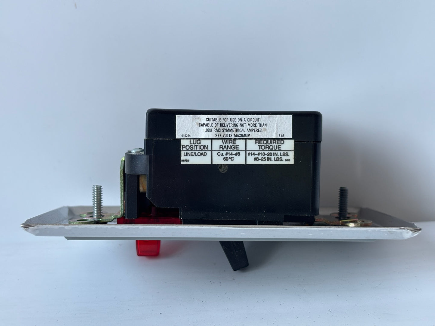 6 PK Siemens-Allis MSF11T1DL Manual Motor Starter Adjustable Overload