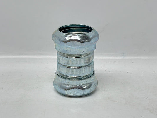 25 PK RACO 2924RT 1″ EMT Raintight Compression Coupling, Steel