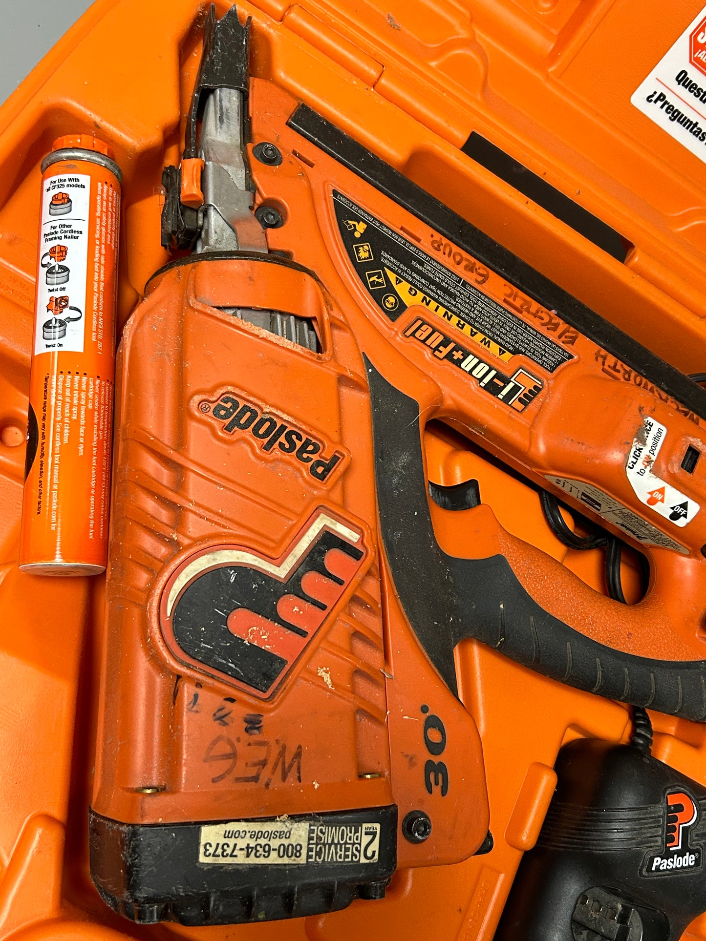 PASLODE CF325Li 30 Degree Framing Nailer