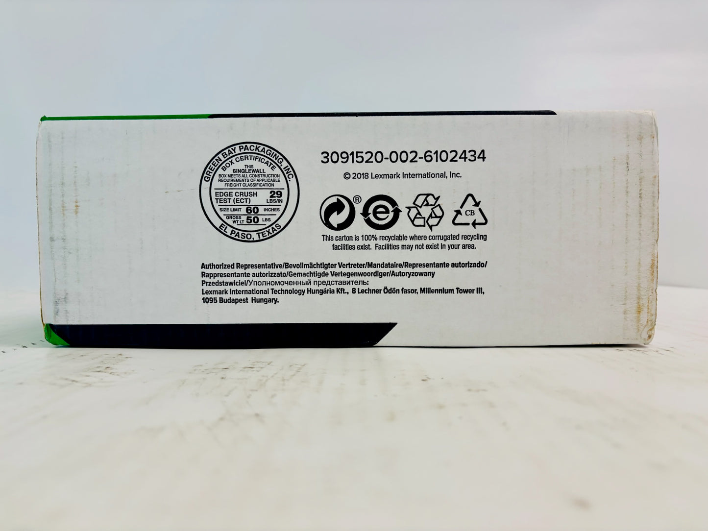 Genuine Lexmark MS321dn, MS421dn, MS421dw Black High Yield Toner 56F1H00
