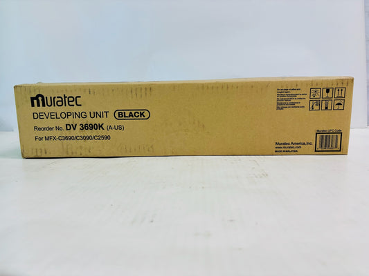 Genuine Muratec MFX-C3690, C3090, C2590 Black Developing Unit DV 3690K