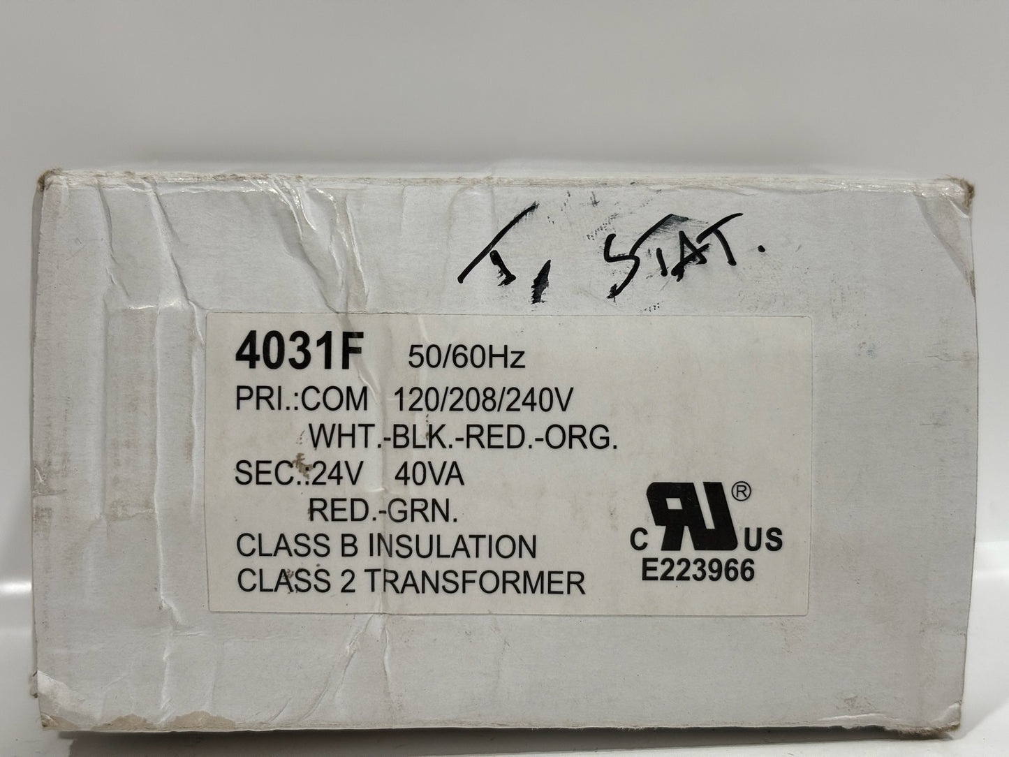 Edwards 4031F Class 2 Transformer 40VA 24v, Foot-Mount, 50/60Hz