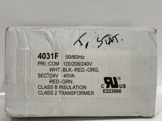 Edwards 4031F Class 2 Transformer 40VA 24v, Foot-Mount, 50/60Hz
