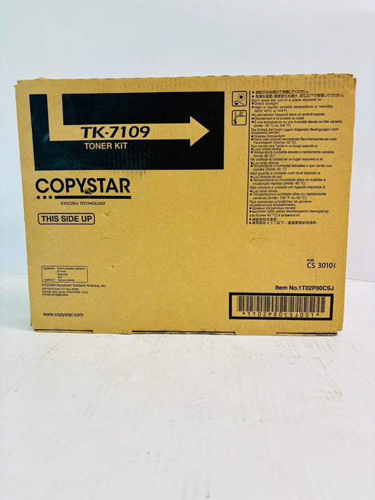 Genuine Copystar CS3010i Black Toner Cartridge TK-7109, TK7109