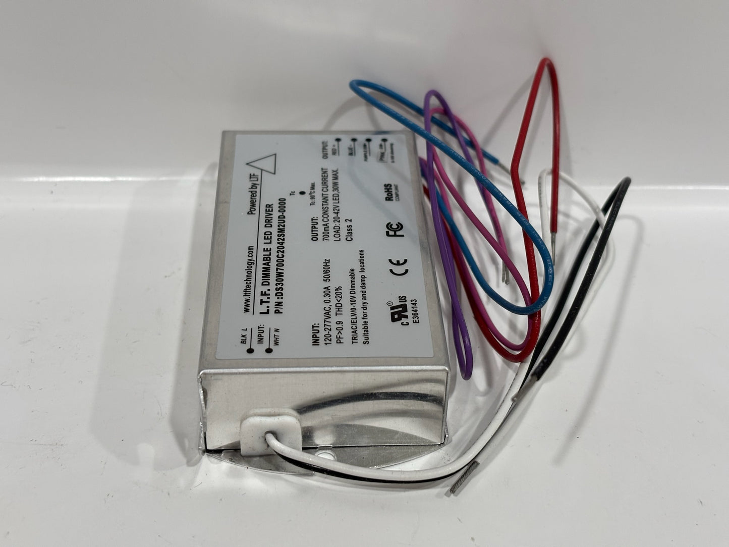 LTF DS30W700C2042SM2UD-0000 Class 2 Dimmable Led Driver 20‑42V