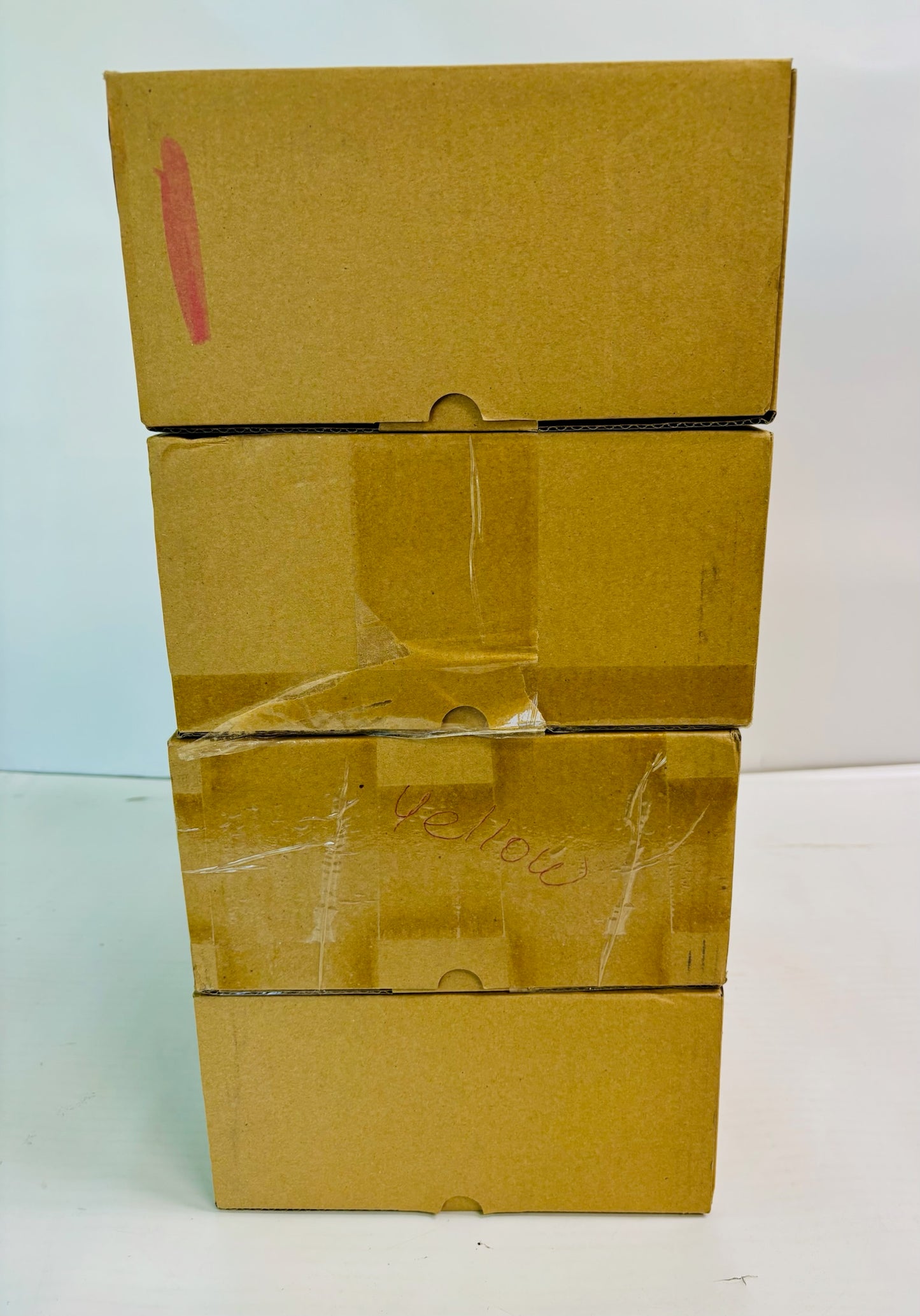 Lot Of 4 Genuine KIP 600 Series Magenta,Yellow, & Black Toner (8 Toner Bottles)