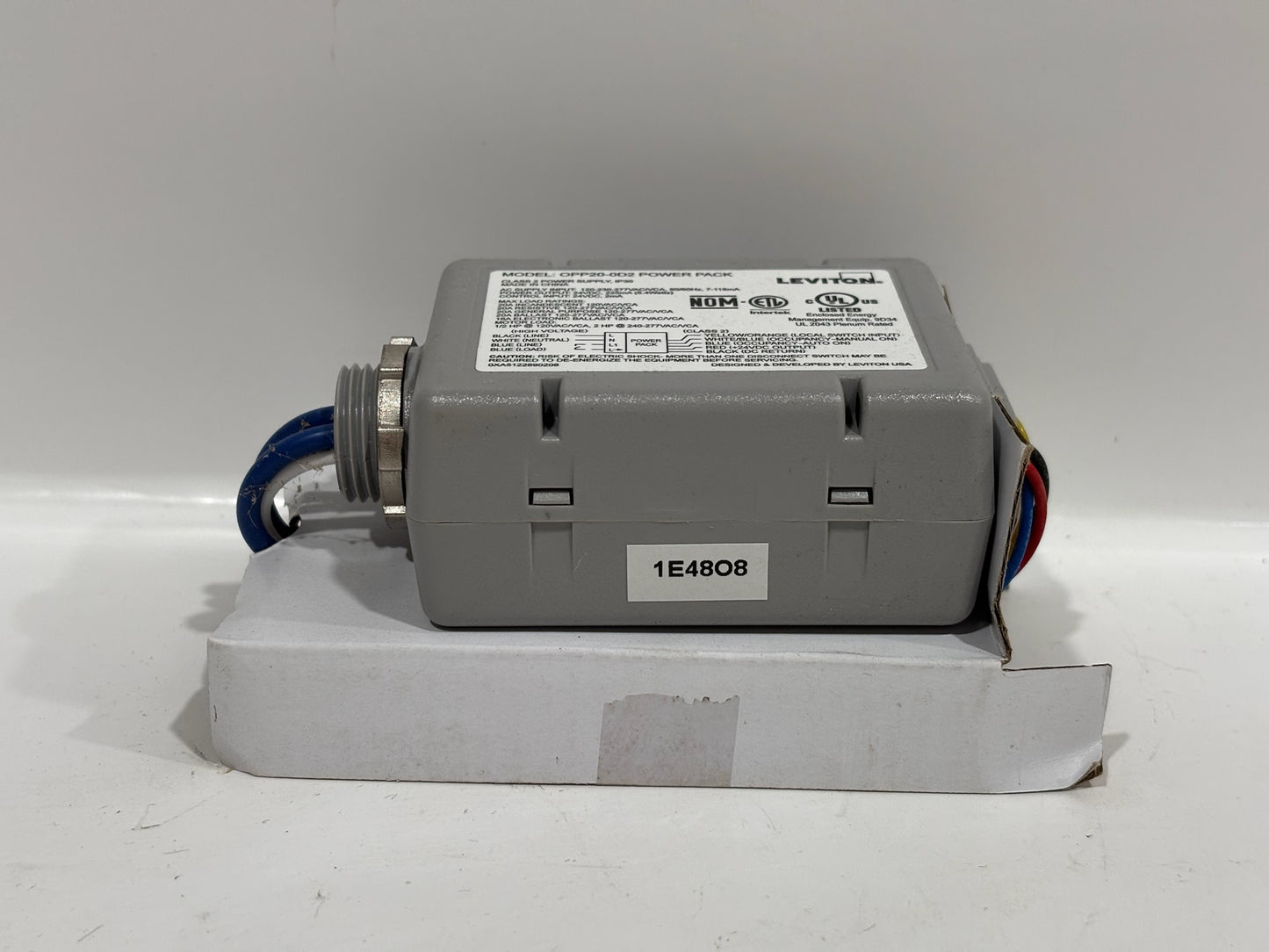 2 PK Leviton OPP20‑D2 20 A  Occupancy Power Pack for Occupancy Sensors