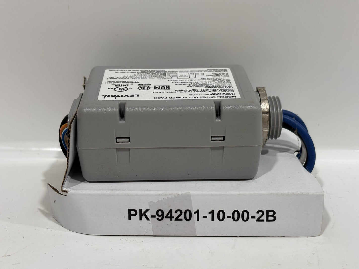 2 PK Leviton OPP20‑D2 20 A  Occupancy Power Pack for Occupancy Sensors