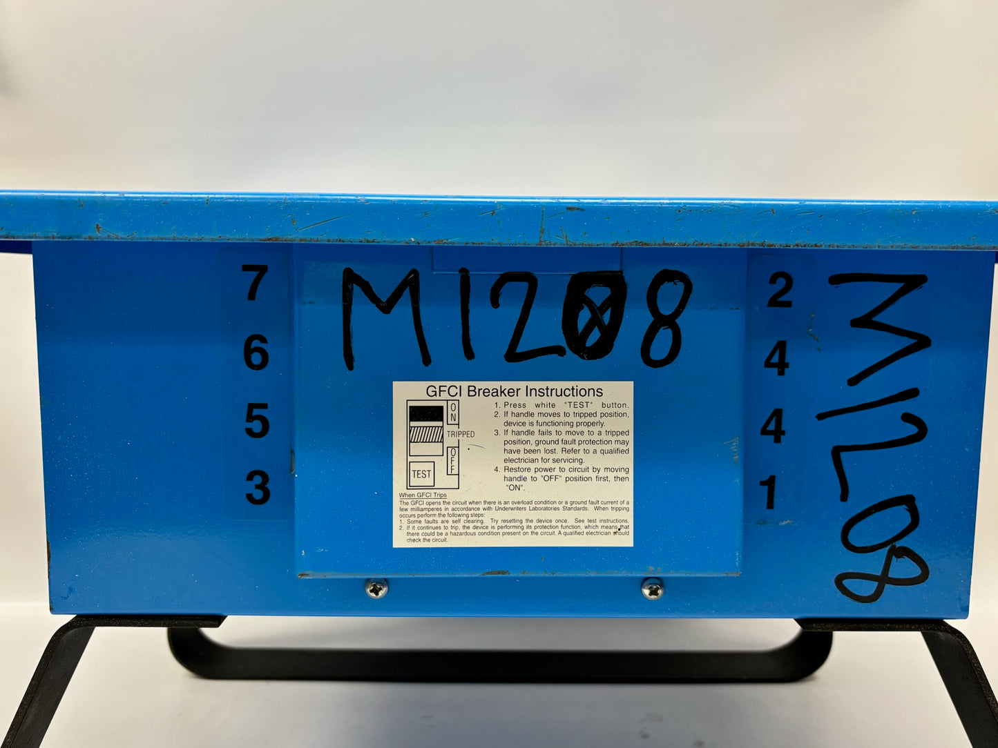 CEP 6506-S 50A Temporary Power Distribution Spider Box GFCI