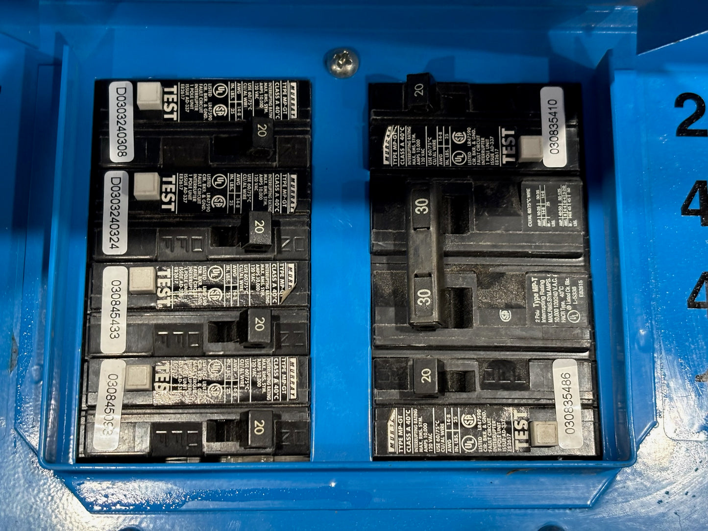 CEP 6506-S 50A Temporary Power Distribution Spider Box GFCI