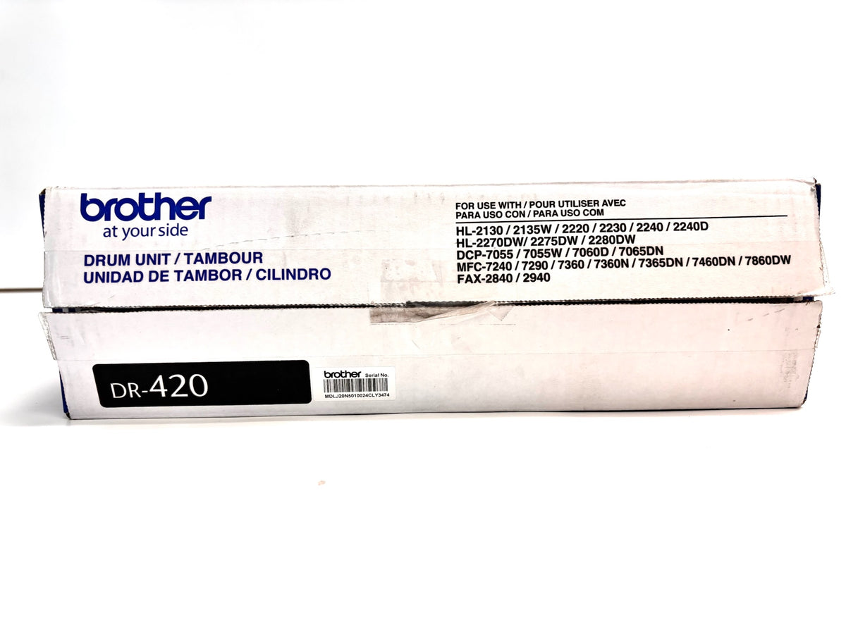 Open Genuine Brother DCP-7060D, HL-2280DW, MFC-7860DW Black Drum Unit DR-420