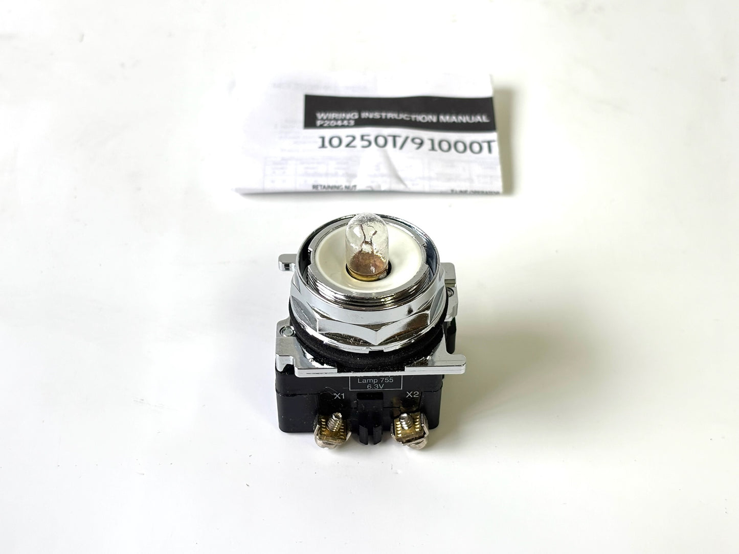 5PK Eaton 10250T181N 30.5 mm Heavy‑Duty Watertight/Oiltight Indicating Light 120 V