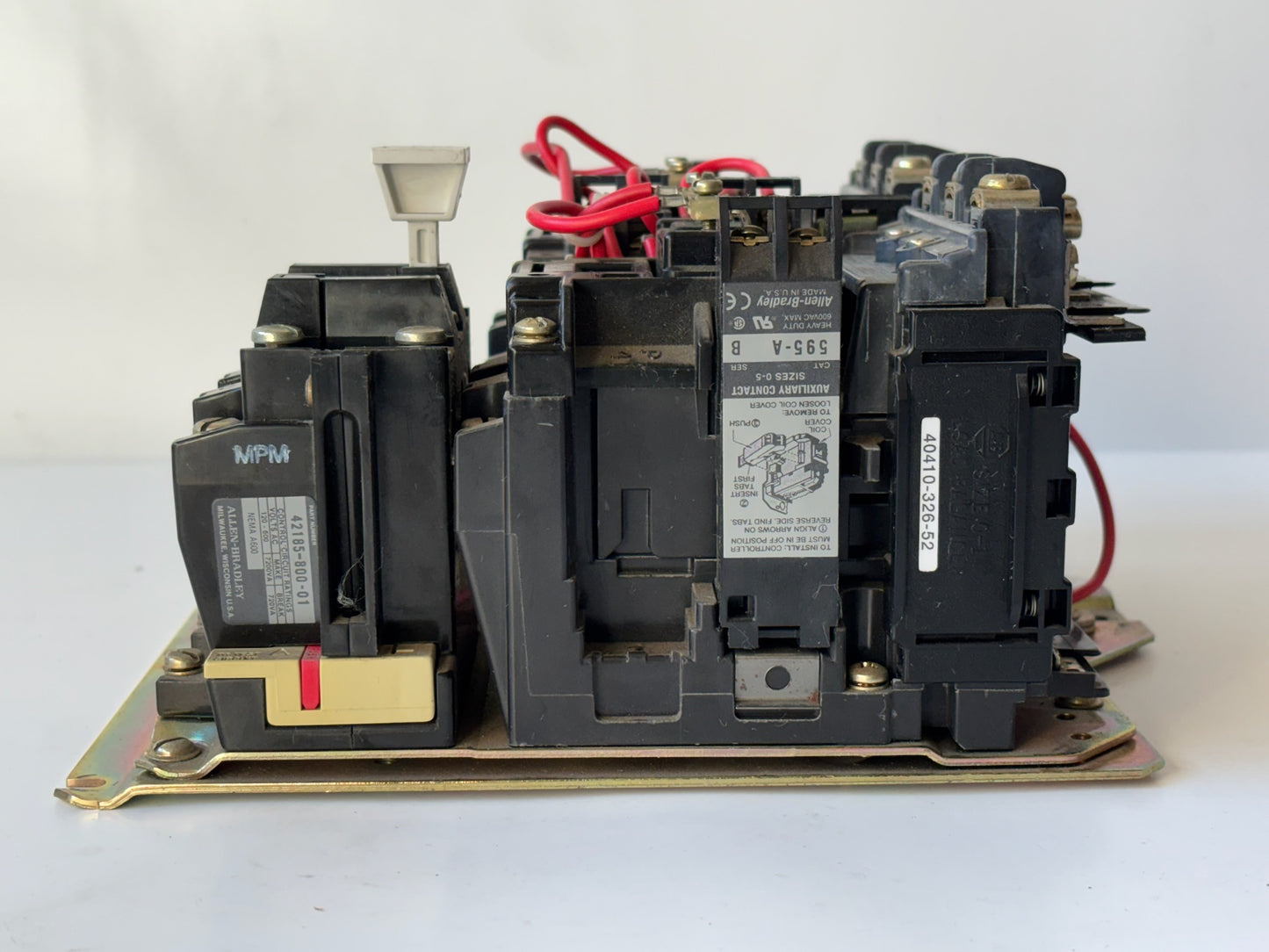 Allen-Bradley 505-A0A-A2F NEMA Size 0 Reversing Starter 3-Phase 115/120 V