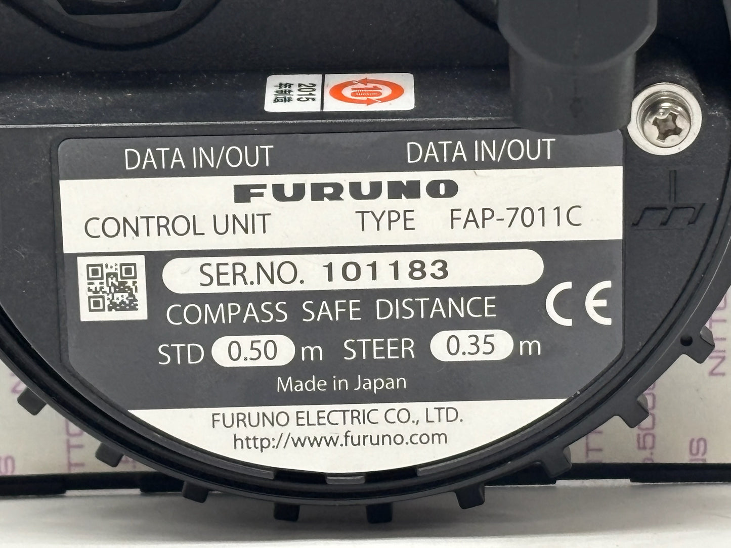 Furuno FAP-7011C Monitor & Control Unit for NavPilot 711C Autopilot System