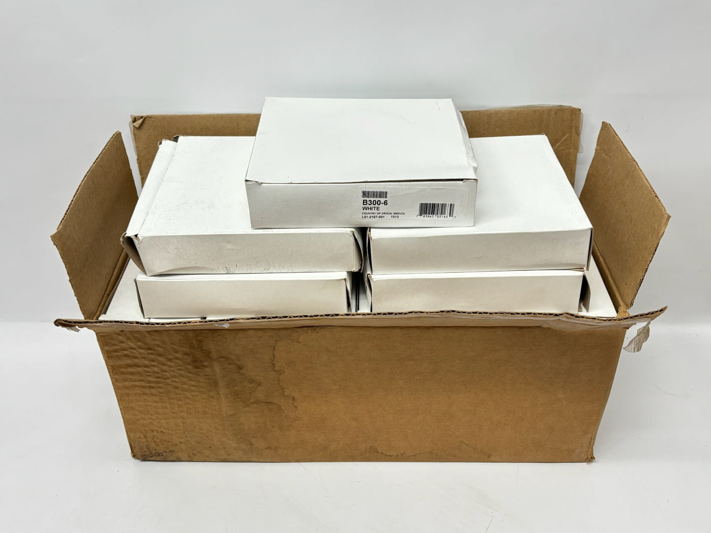 16 PK System Sensor B300-6 6-Inch Intelligent Detector Mounting Base, White