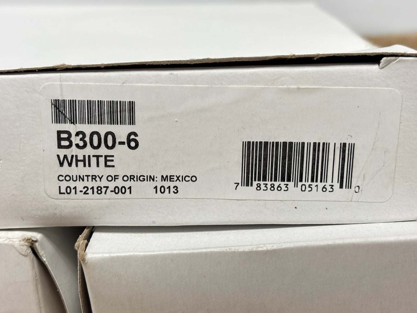 16 PK System Sensor B300-6 6-Inch Intelligent Detector Mounting Base, White