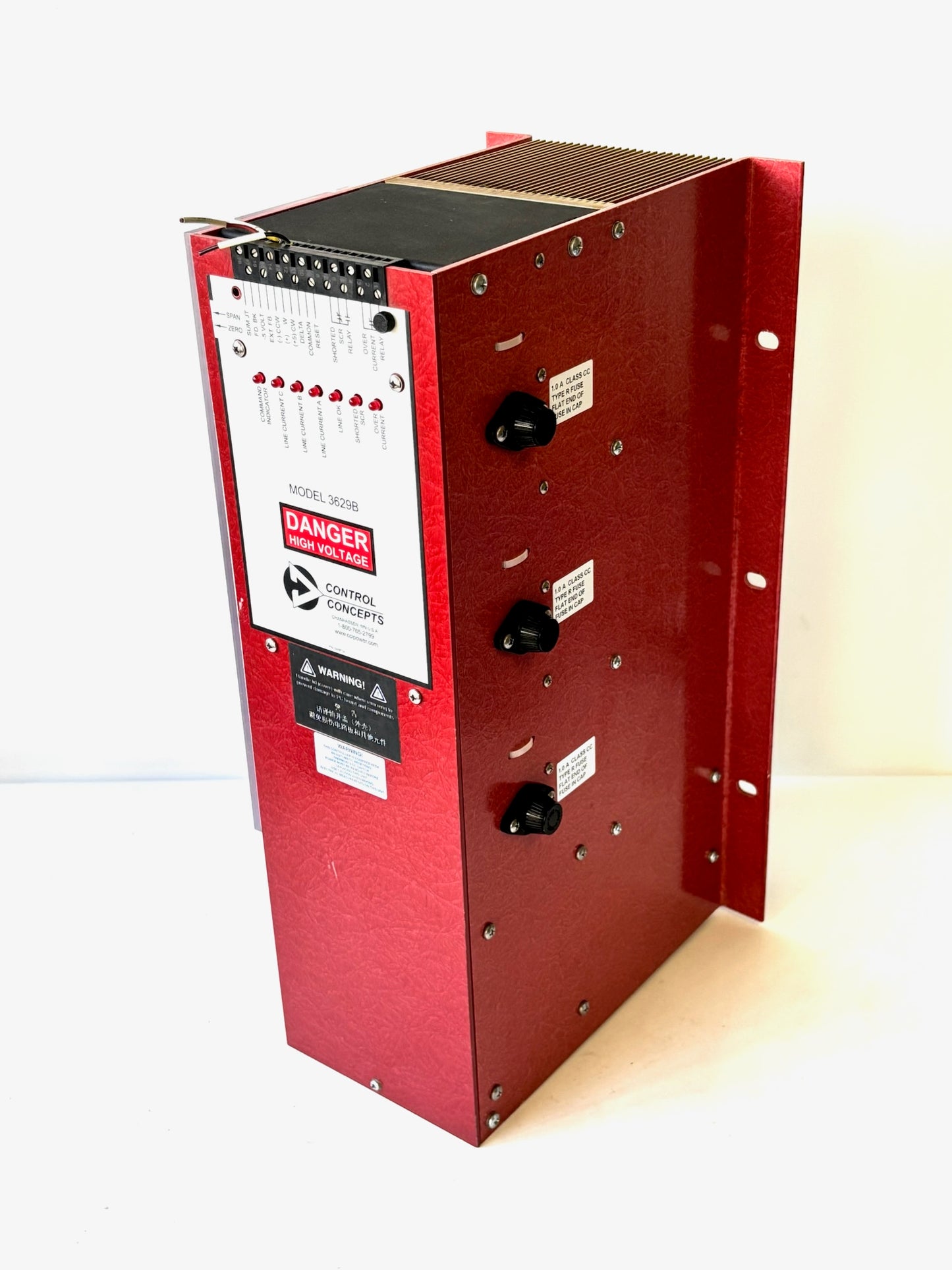 Control Concepts 3629B‑V‑380V‑160A Three-Phase SCR Power Controller 380V 160A