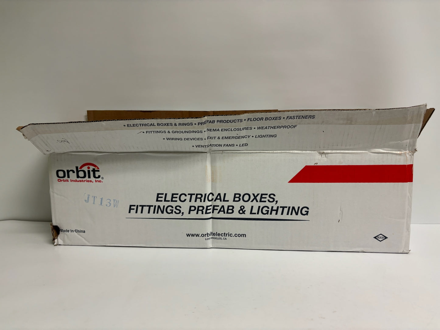New Open 10 PK Orbit FA-UMAB Fire Alarm  4" Square 3-1/2" Adjustable Deep Box