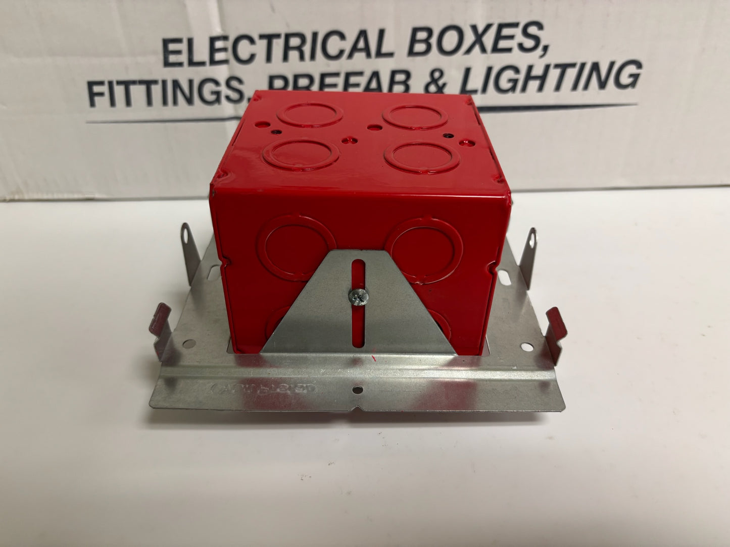 New Open 10 PK Orbit FA-UMAB Fire Alarm  4" Square 3-1/2" Adjustable Deep Box