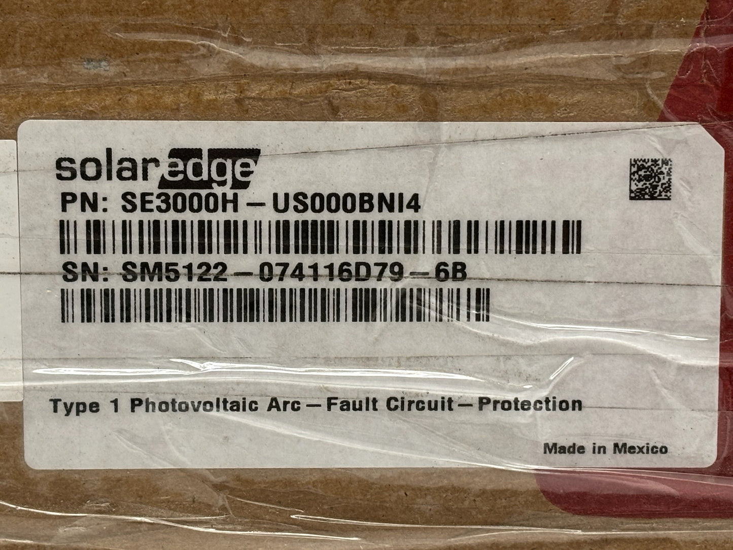 SolarEdge SE3000H‑US000BNI4 3 kW HD‑Wave Single‑Phase Solar Inverter