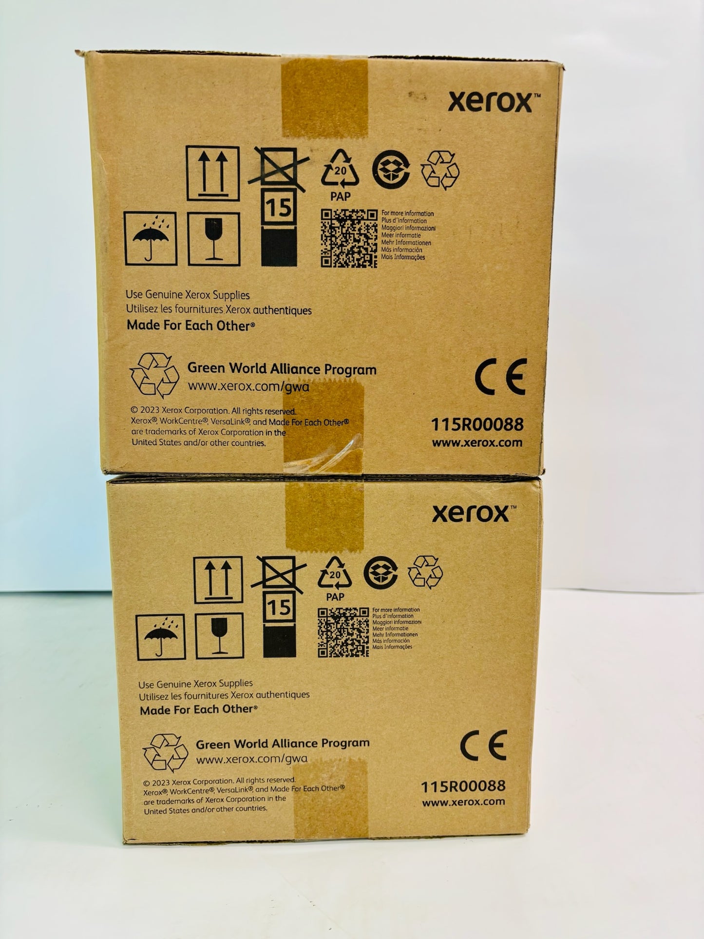 2 Genuine Xerox VersaLink C400DN, C400N Fuser Unit 115R00088