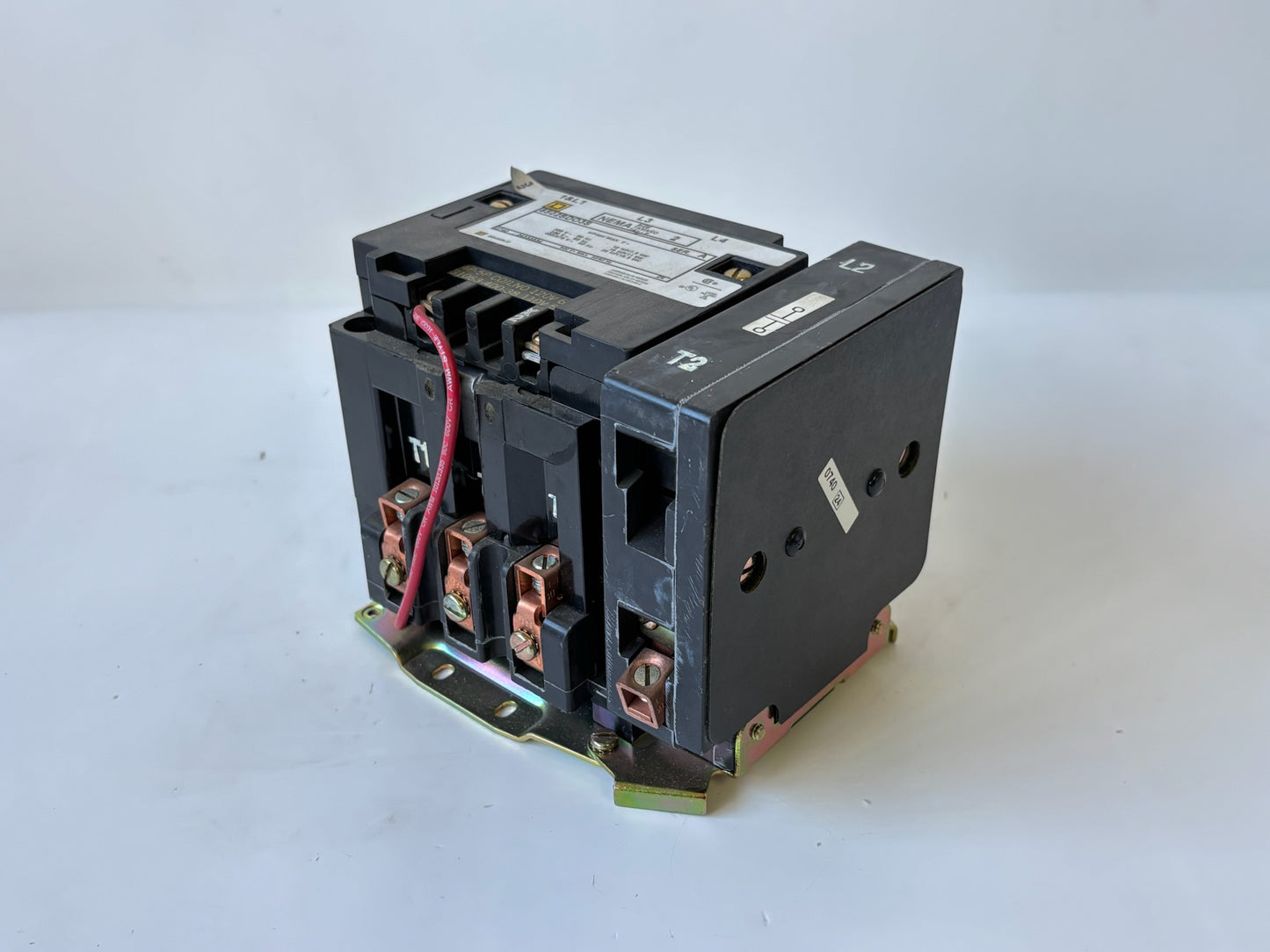 Square D 8502SDO3S NEMA Size 2 Non‑Reversing Contactor 45 A 600 V
