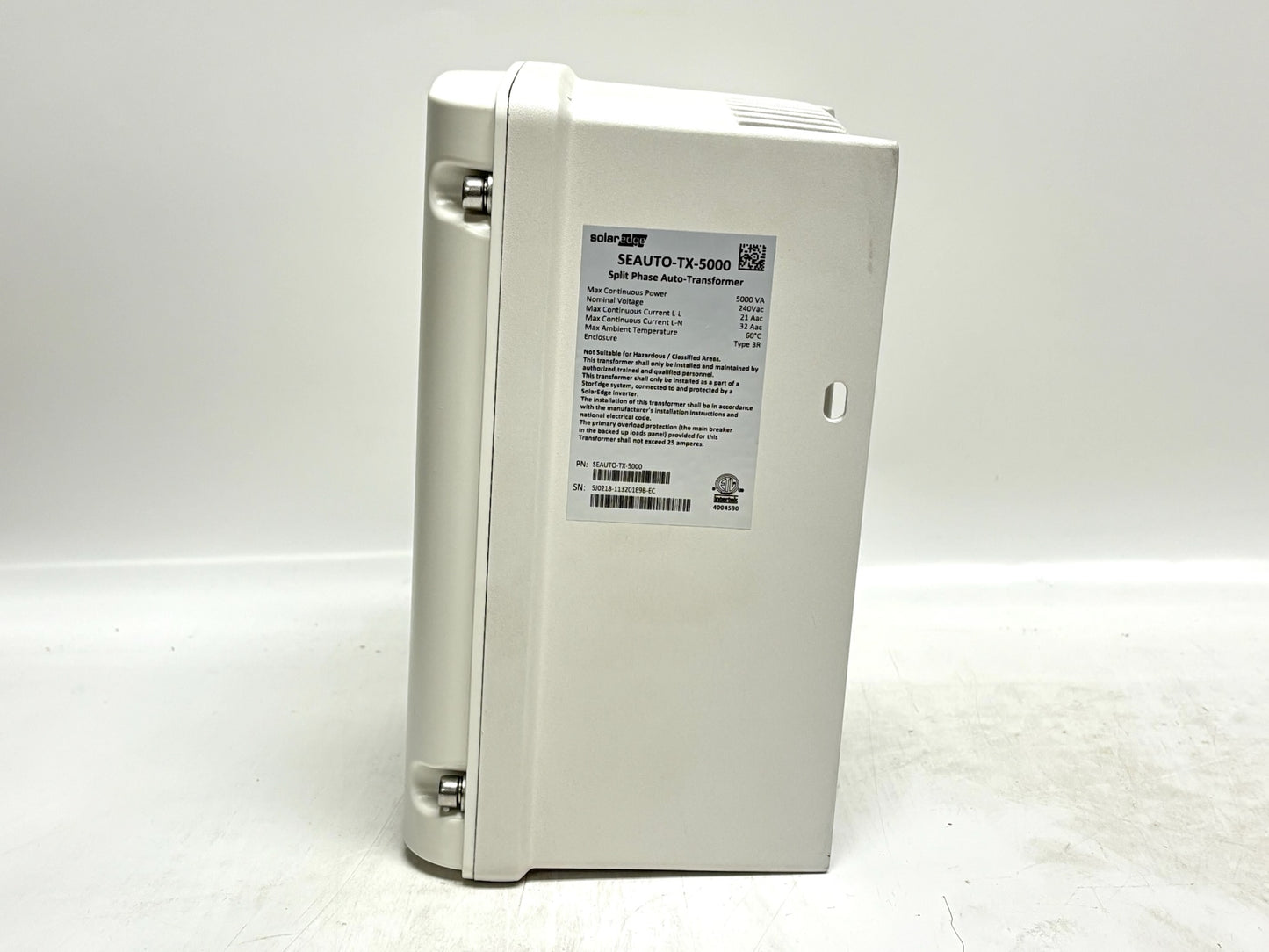 SolarEdge SEAUTO-TX-5000 Auto Transformer, 5kVA, 120/240V