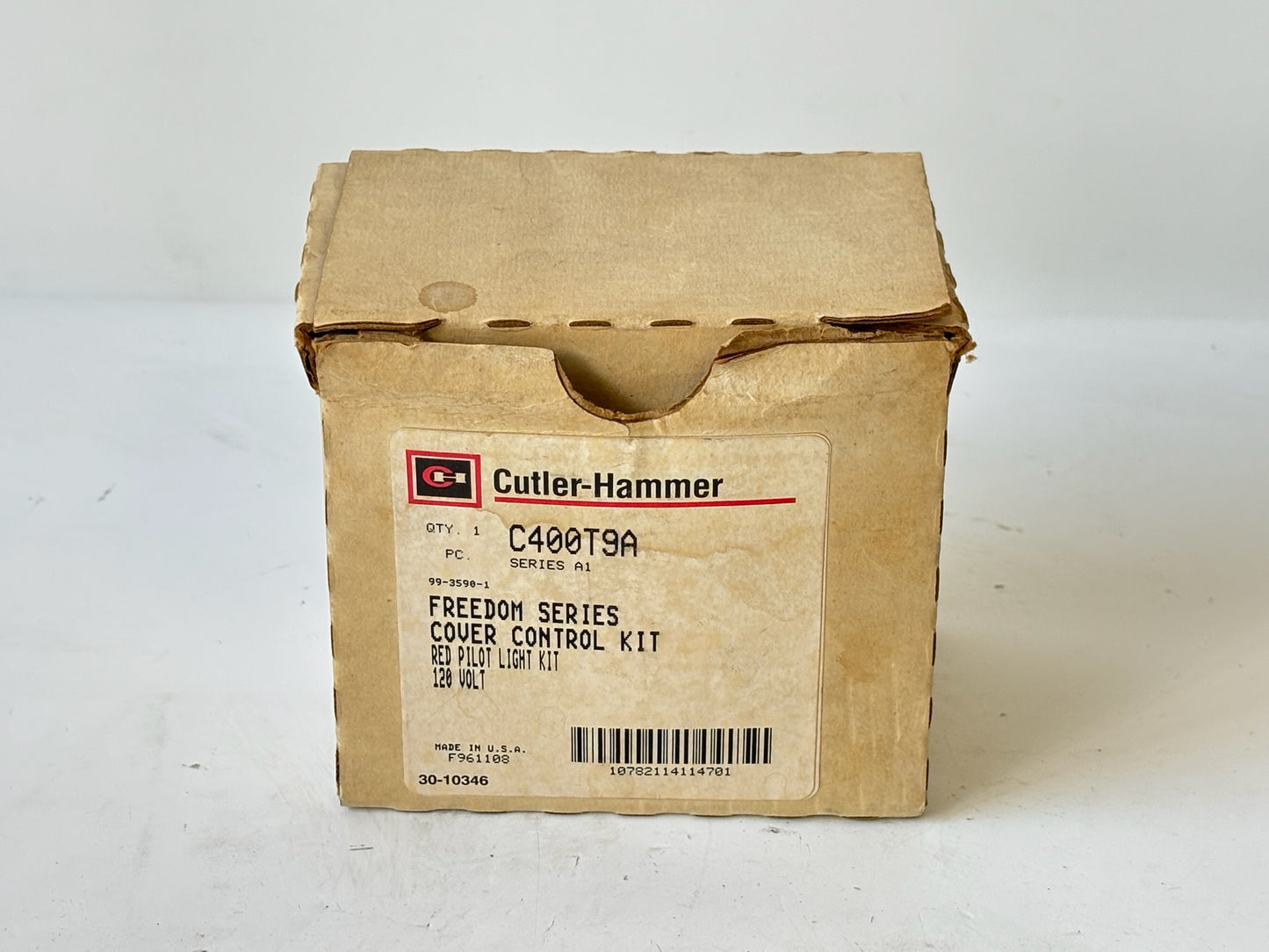 Eaton Cutler‑Hammer C400T9A Freedom Series Red 120 V Pilot Light Cover Kit