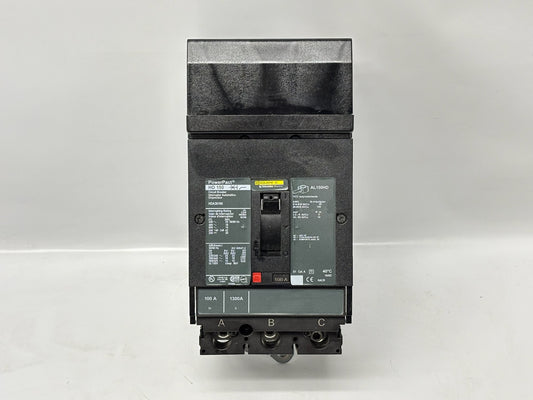 Square D PowerPact HDA36100 100 A 3‑Pole 600 V Molded Case Breaker
