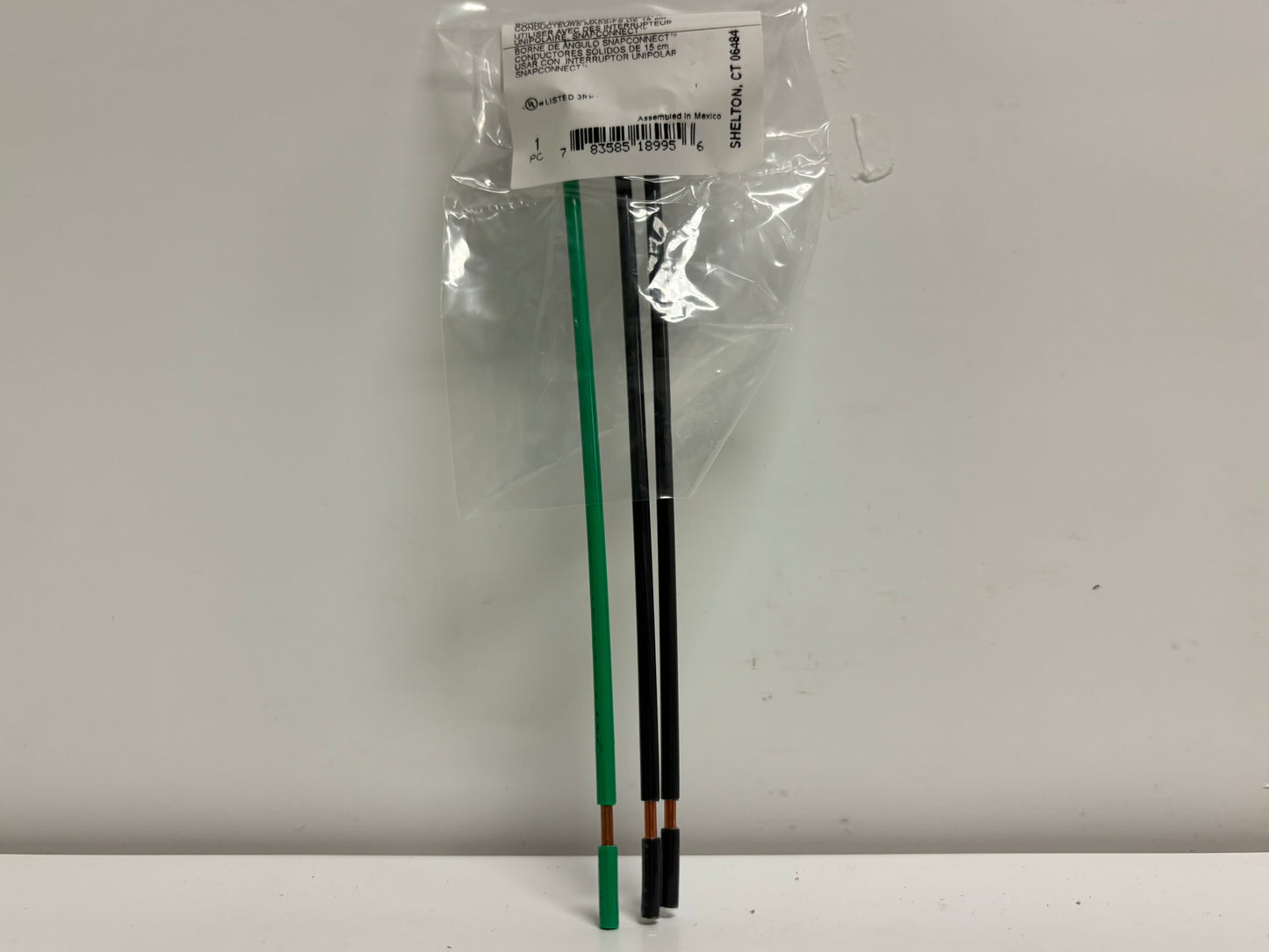40 PK Hubbell SNAPSP1NA – 15/20A Single-Pole SNAPConnect Switch Connector