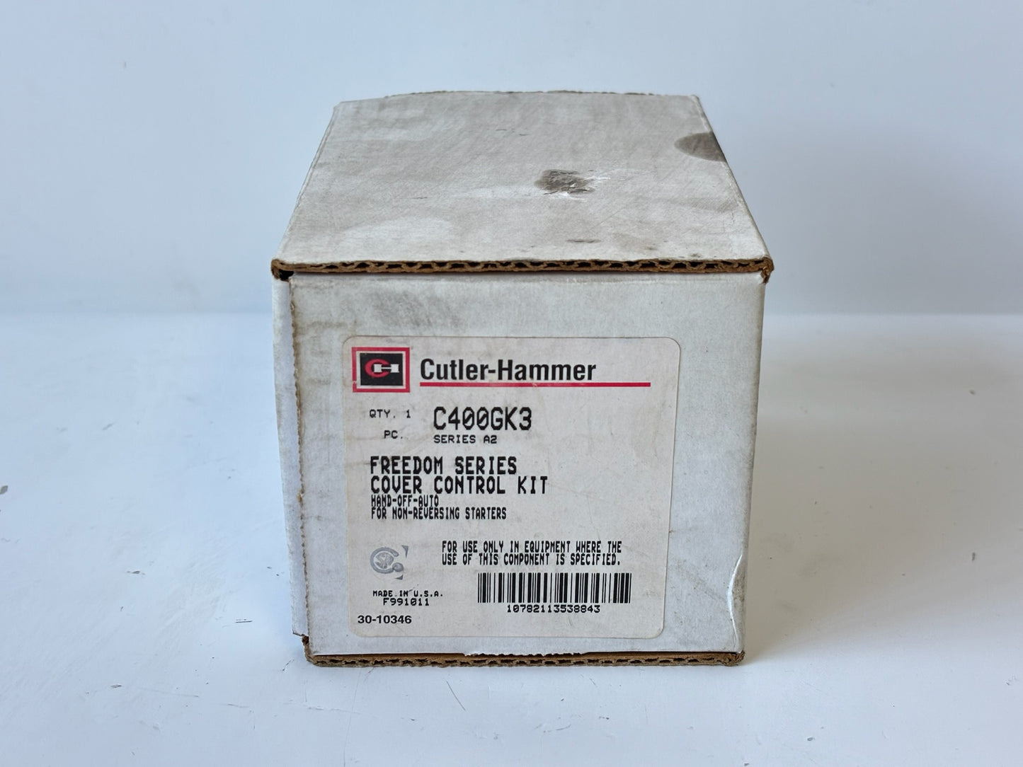 Cutler-Hammer C400GK3 Series A2 Selector Switch Kit HAND/OFF/AUTO NEMA 1