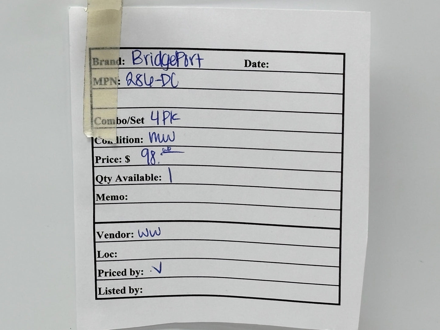 4PK Bridgeport 286‑DC 2" EMT to FMC Transition Coupling