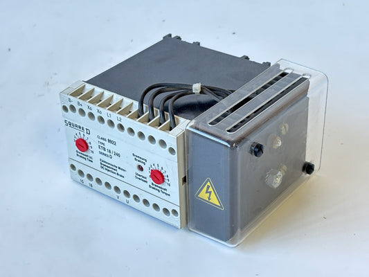Square D 8922-ETB 18/240 DC Injection Brake Module Series-A Motor Stop
