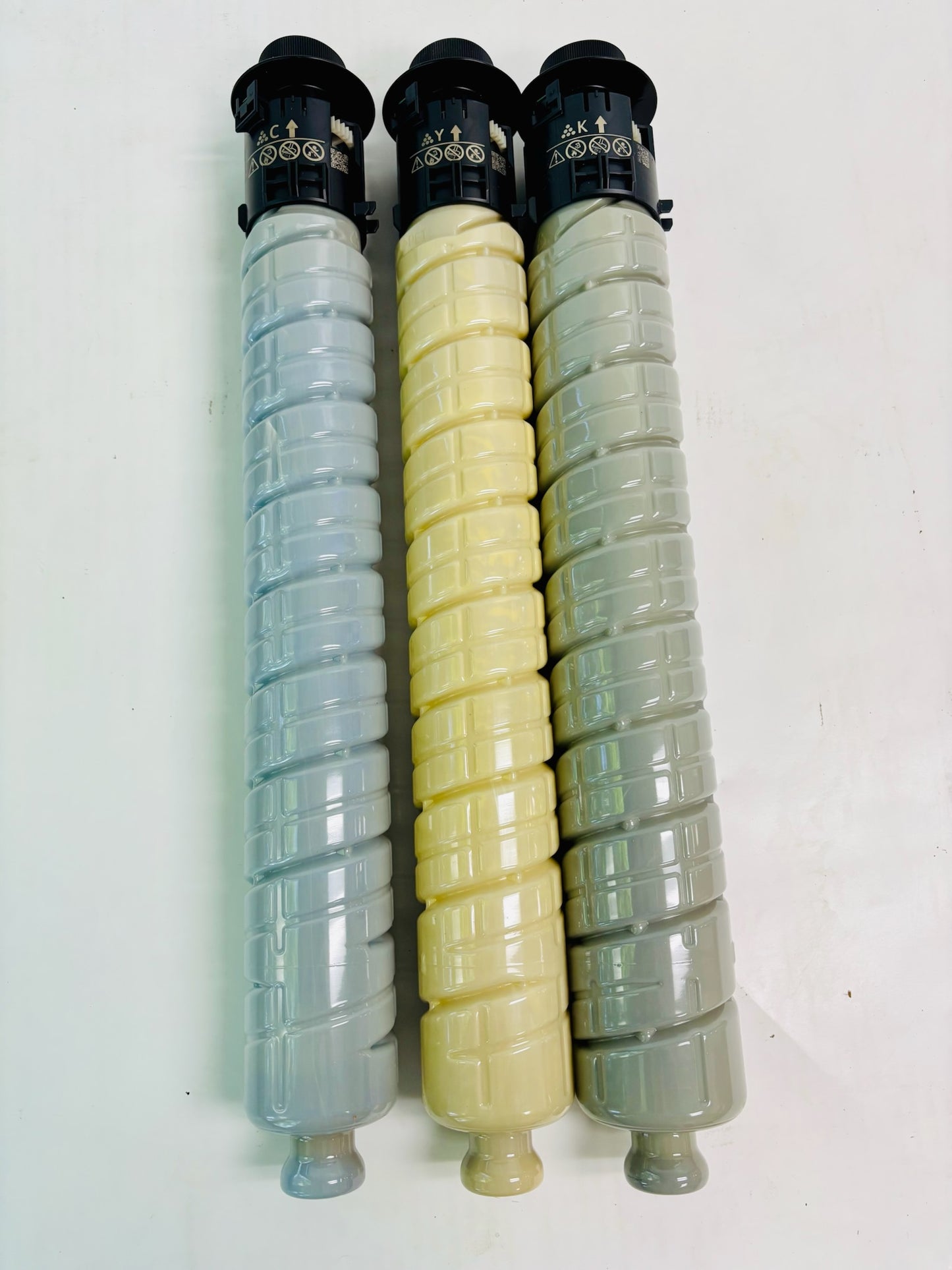 3 Genuine Ricoh IM C3010 Cyan, Yellow, & Black Print Cartridge 842550, 51,53