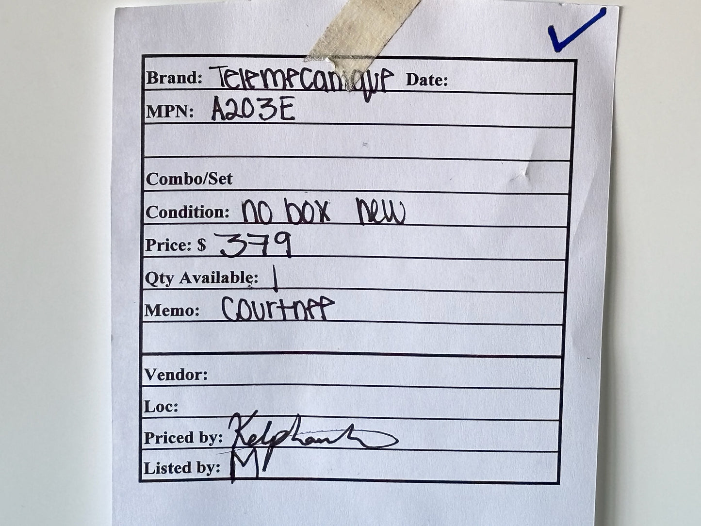 Telemecanique A203E Size 3 Full-Voltage Magnetic Starter 100 A Frame