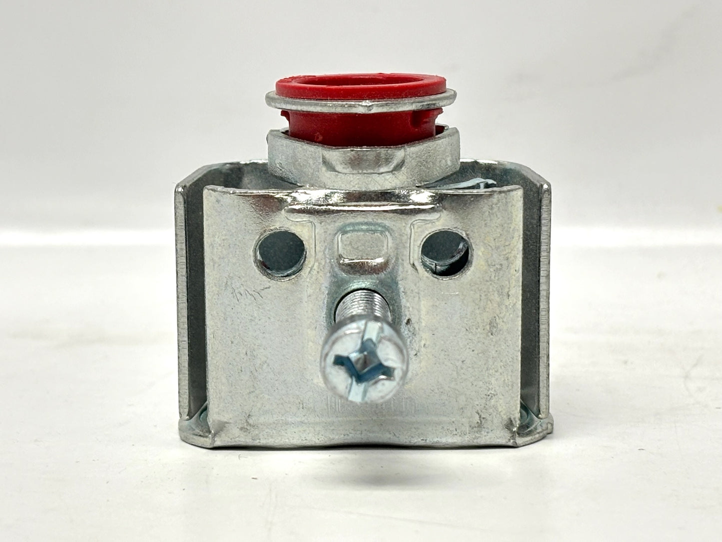 73PK Bridgeport AMC‑52 E‑Z Lock Duplex Steel MC / AC Connector