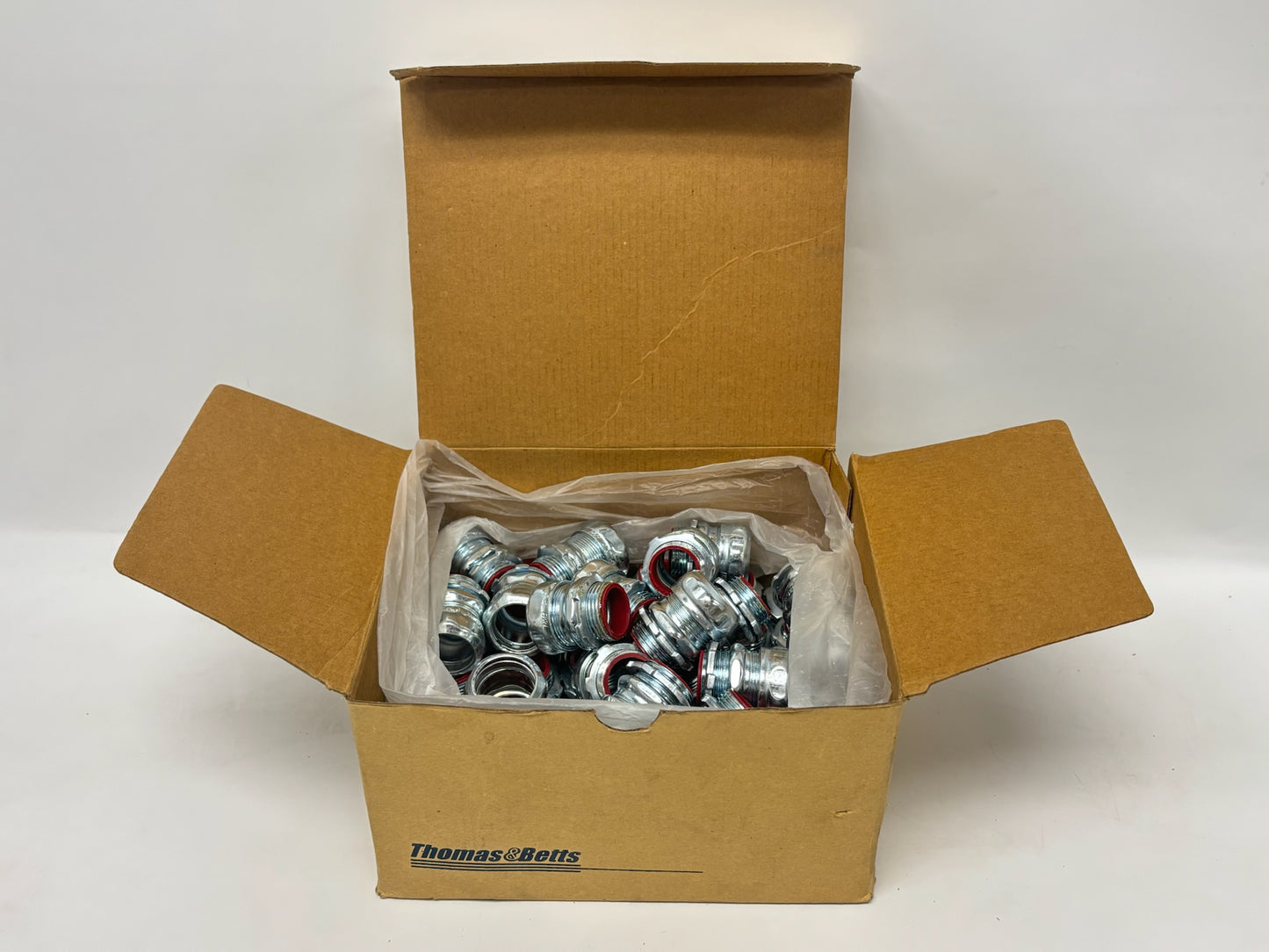 50PK Steel City TC712A 3/4" Insulated EMT Compression Connector