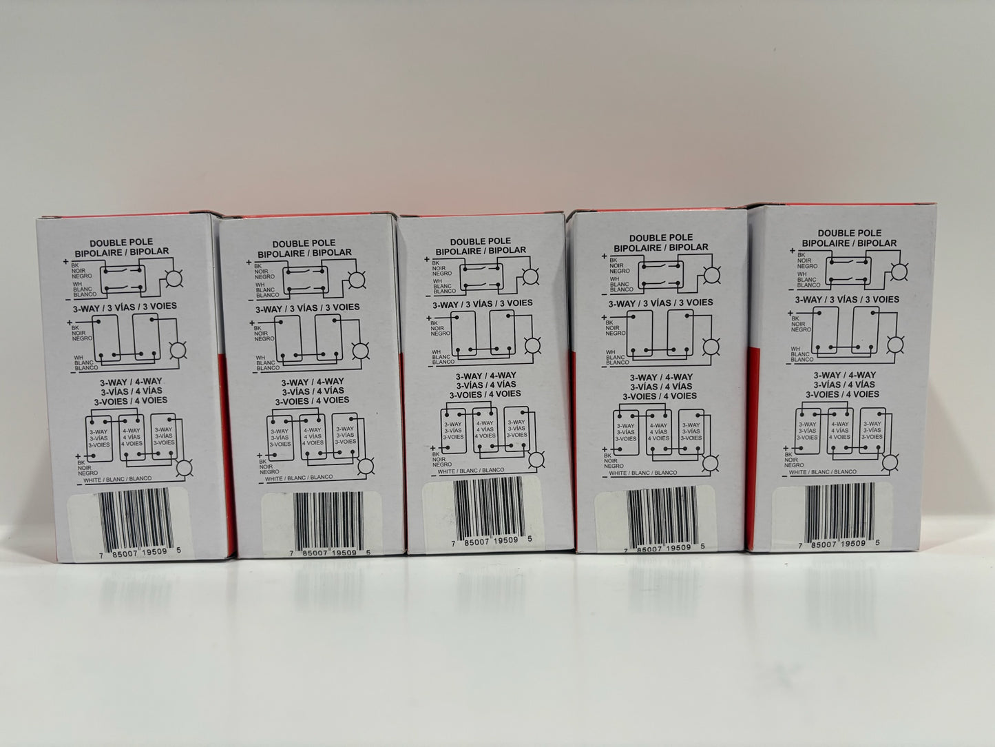 New 5 PC Legrand PS15AC2W 15A Duplex Receptacle, White, Residential Grade, 125V