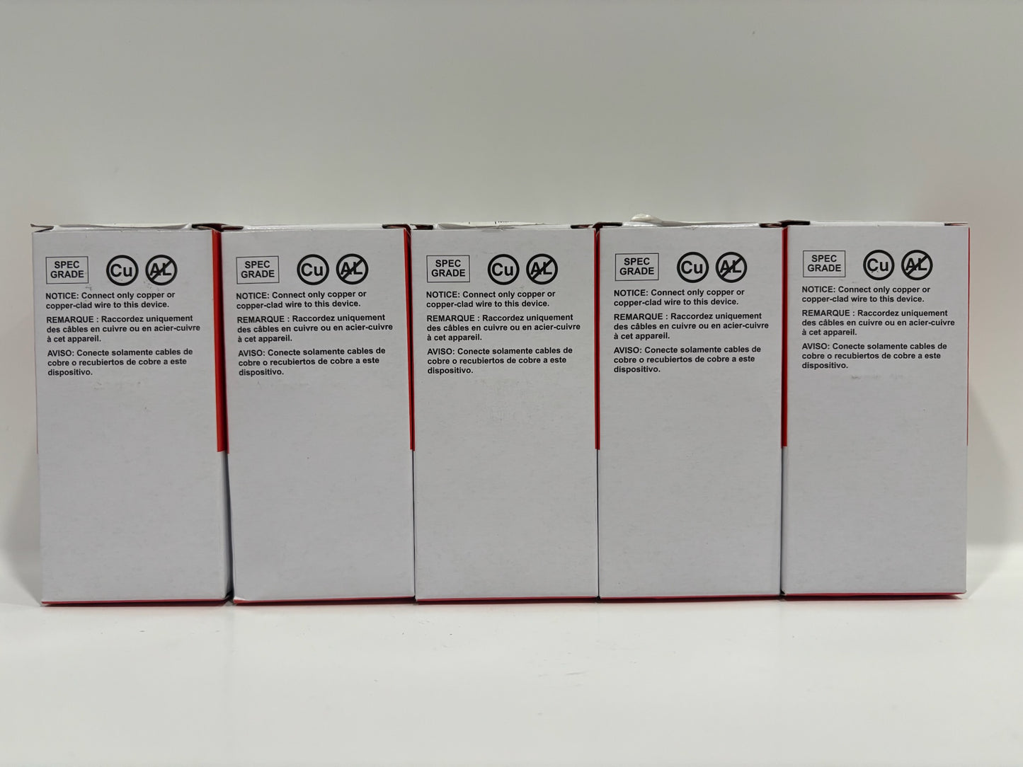 New 5 PC Legrand PS15AC2W 15A Duplex Receptacle, White, Residential Grade, 125V