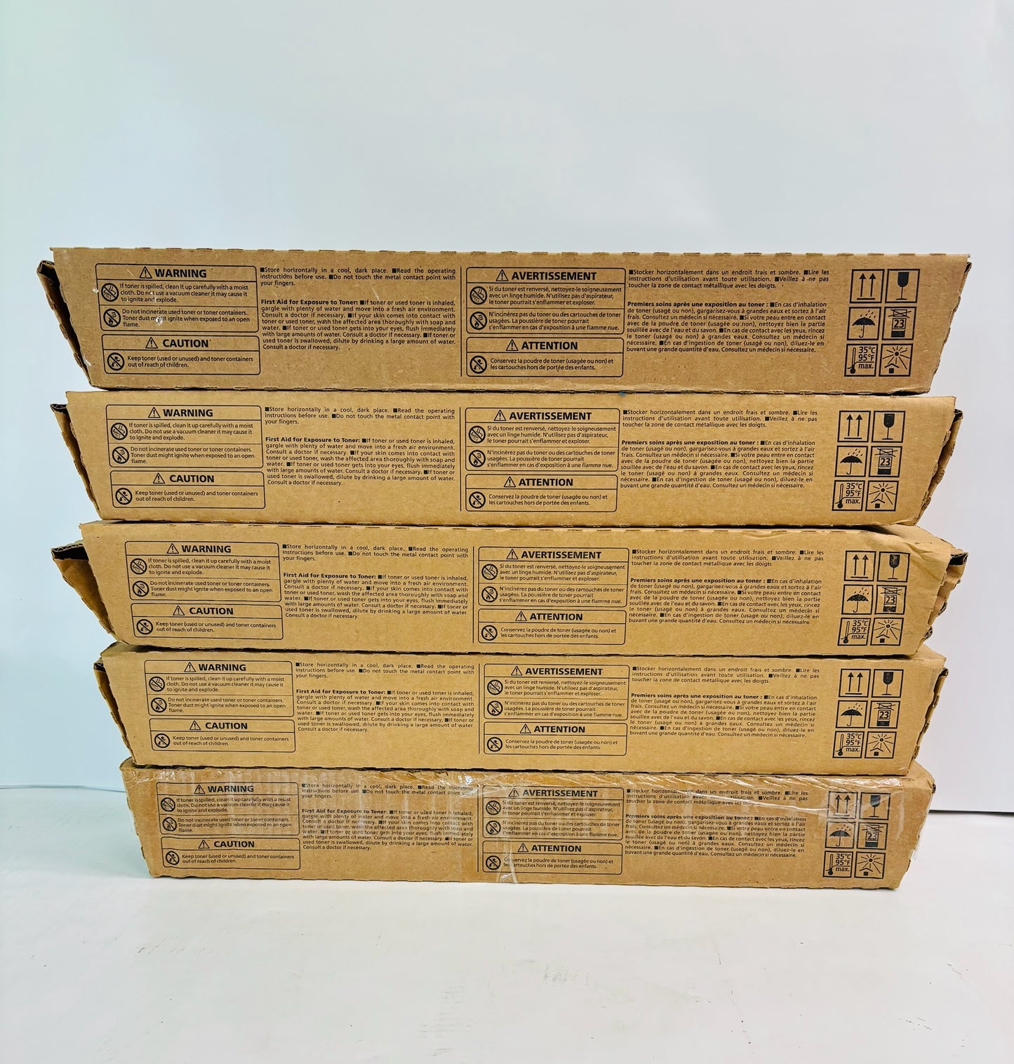 5 Genuine Ricoh IM C2500H, C2000 Cyan,Magenta,Yellow & Black Toner 842307,08,09,10