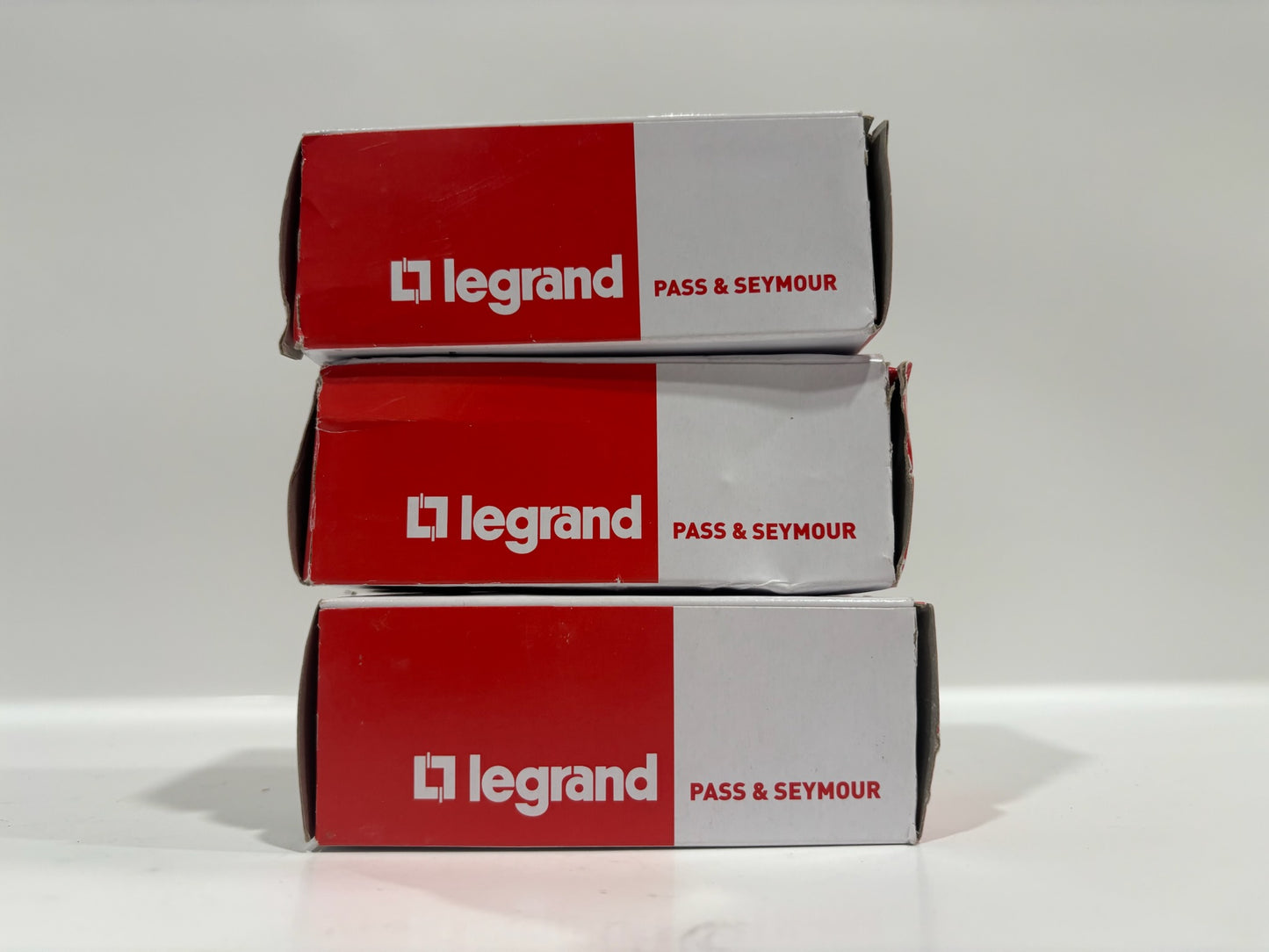 New 3 PC Legrand PS20AC1RED 20A Single Receptacle, Industrial Grade, Red, 125V