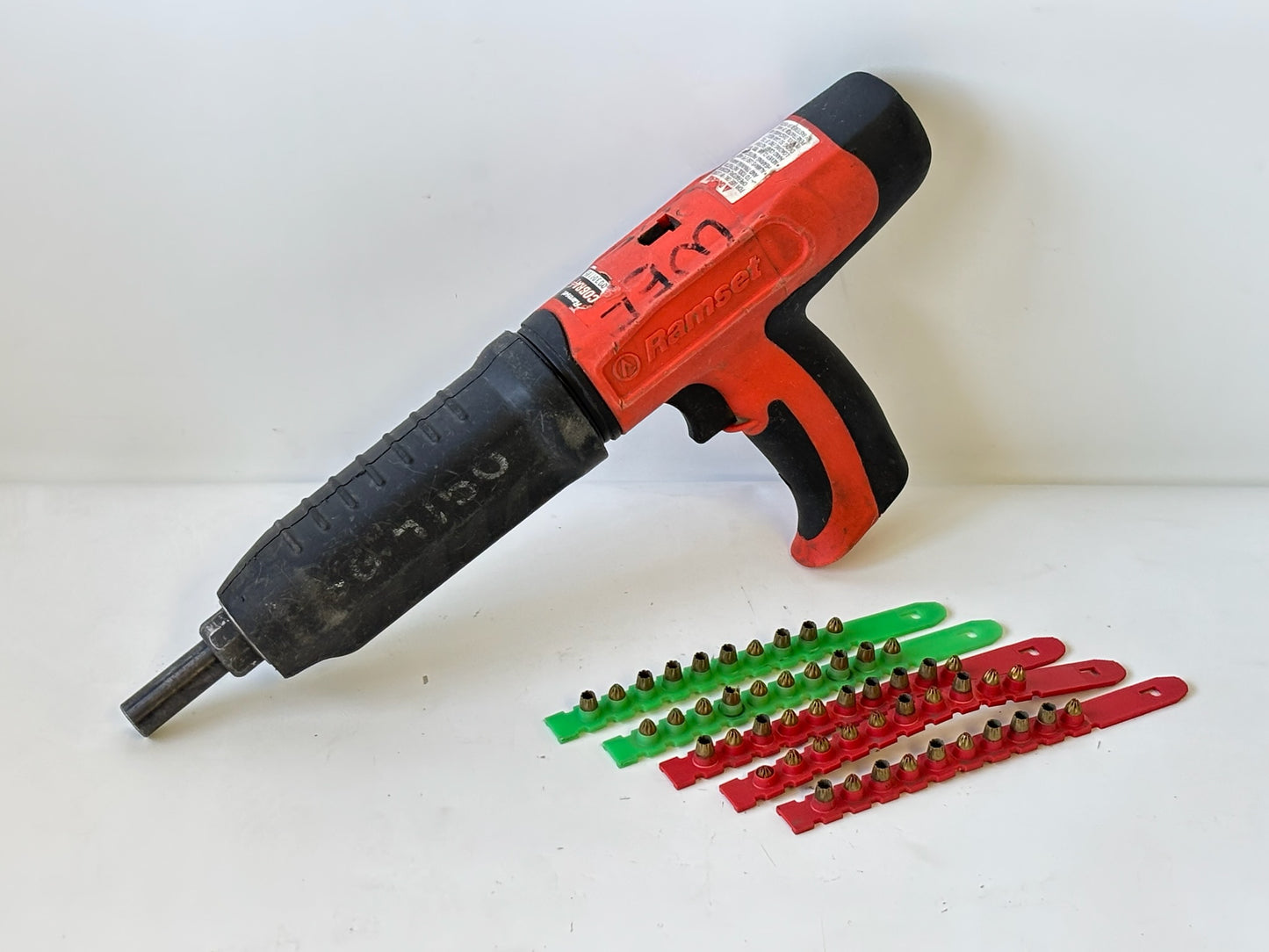Ramset Cobra+ 0.27 Cal Semi‑Automatic Powder‑Actuated Tool with Silencer & Case