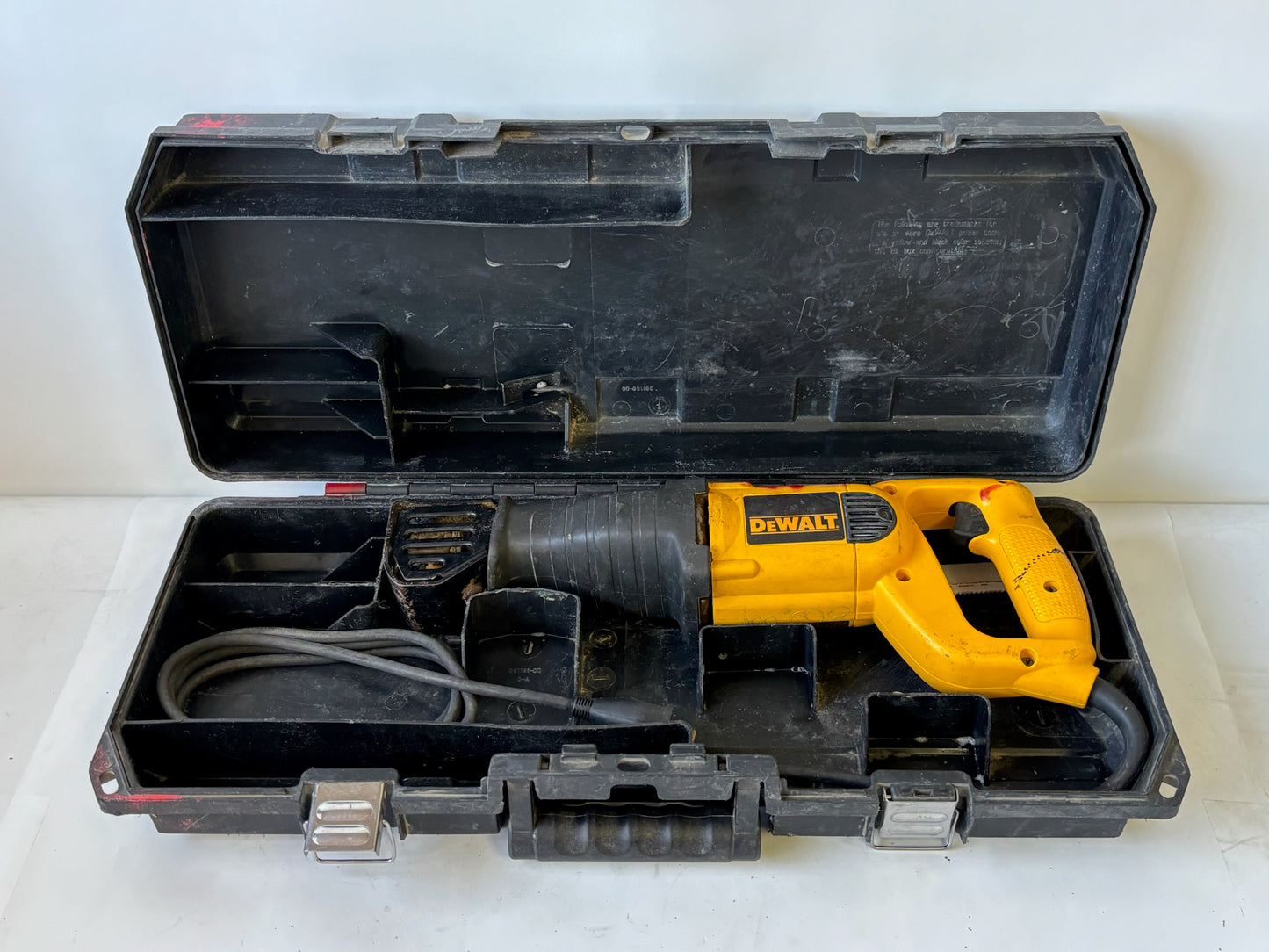 DEWALT DWE304 10‑Amp Variable‑Speed Reciprocating Saw with 4‑Position Blade Clamp
