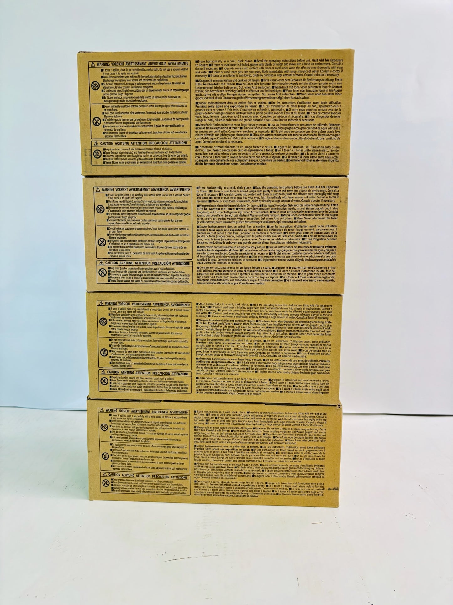 4 Genuine Ricoh C600 Cyan, Magenta, Yellow, Black Print Cartridge 408310,311,312,313