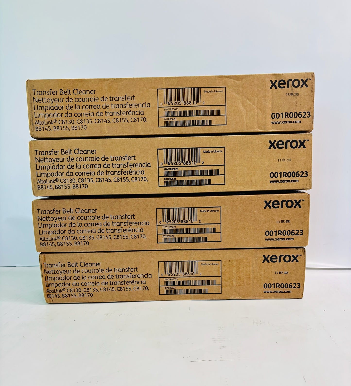 4 Genuine Xerox AltaLink C8130,C8135 Transfer Belt Cleaner 001R00623
