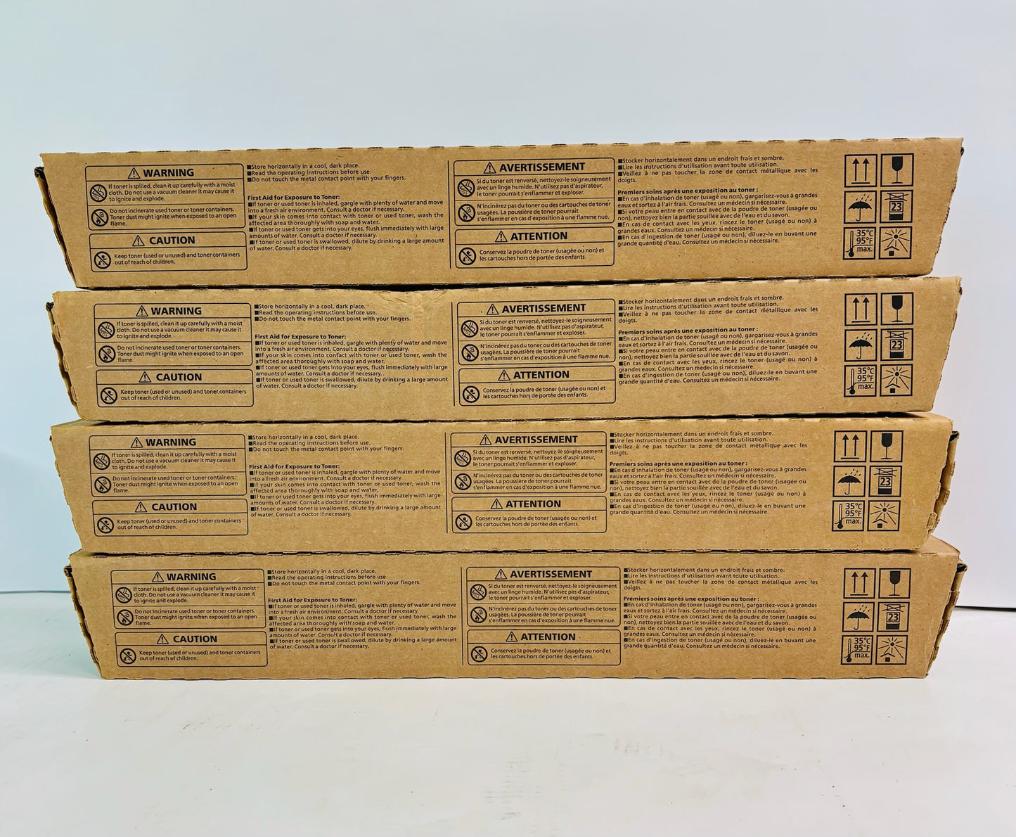 4 Genuine Ricoh MPC3503 Cyan, Magenta & Black Print Cartridge 841813, 15, 16 CCMK