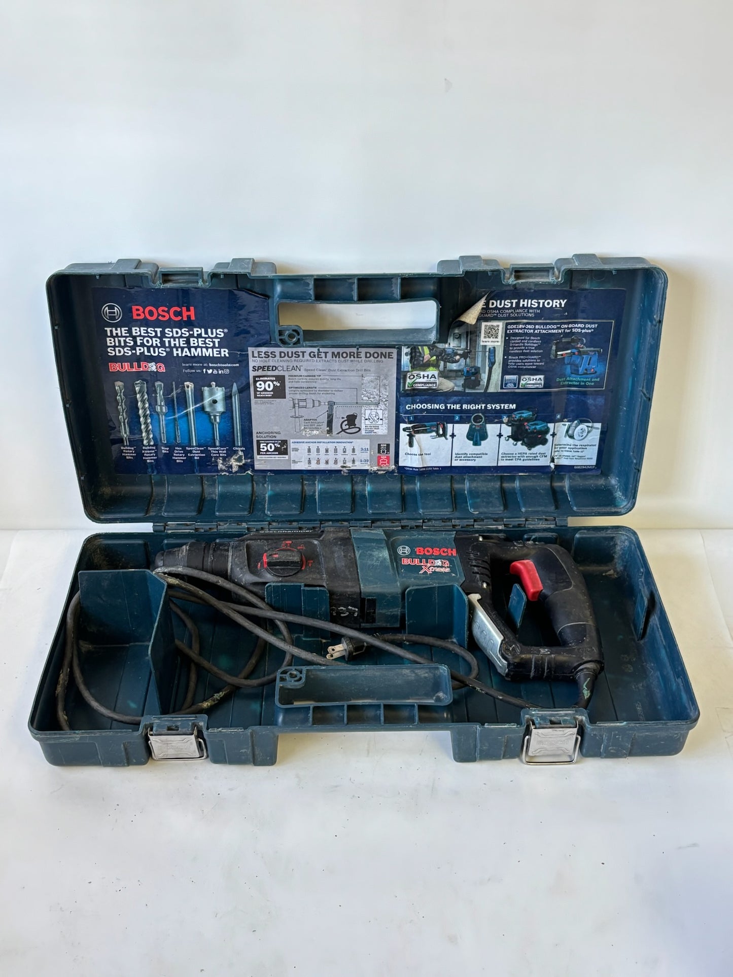 Bosch 11255VSR Bulldog Xtreme Rotary Hammer Drill, Missing Handle(Local Pick Up)