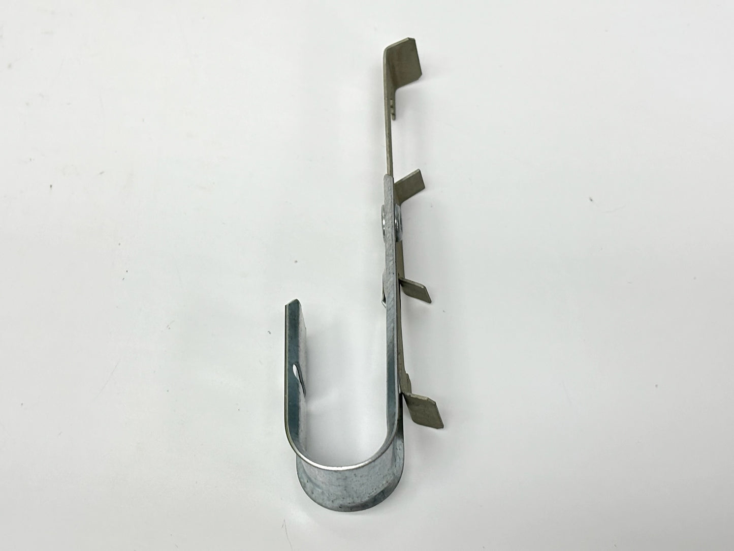 80PK nVent CADDY CAT124Z34 J-Hook with Rod/Wire Clip for 1/8"–3/8" Flange