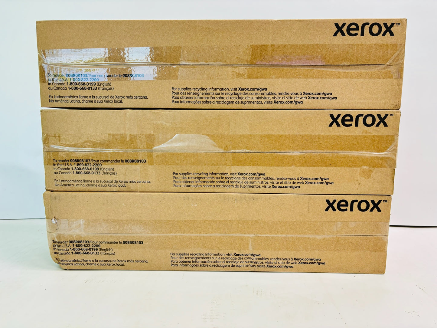 3 Genuine Xerox AltaLink B8145, B8155, B8170 Transfer Roller 008R8103